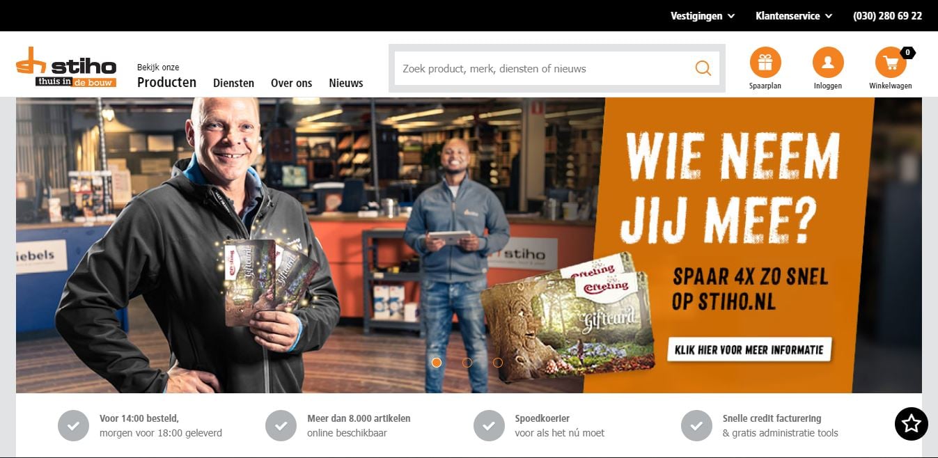 9 Succesvolle B2B Webshop Voorbeelden